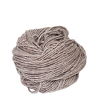 Knitsilk Recycled Mulberry Silk Roving Worsted Yarn — Hand-Dyed | 100g / 225 Yd | Silver Sands