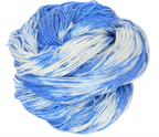 Knitsilk Recycled Mulberry Silk Roving Worsted Yarn — Hand-Dyed | 100g / 225 Yd | ECHOES OF THE OCEAN