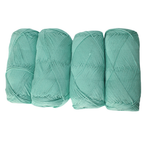 Knitsilk CottonMuse – 100% Gassed Mercerized Cotton Yarn| 4 x 75g (Total 1528 Yards), Soft, Matte Finish, Light green | Premium Crochet Thread for Apparel & DIY Crafts | Pack of 4