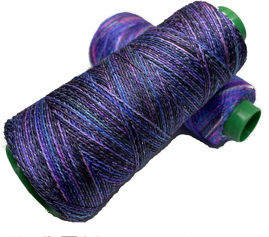 Knitsilk 3 Ply 100% Mulberry Silk Lace Weight Yarn | Perfect for Knitting, Crocheting & Weaving | Premium Quality Silk Yarn for Luxurious Projects (50g – 260 Yards, Blue Tango)