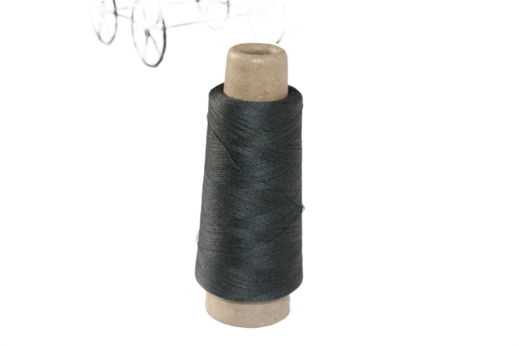 Knitsilk Silk Cotton Blend Yarn – Dark green | 2/60NM Ultra-Fine Thread | 1400+ Yards | 50g