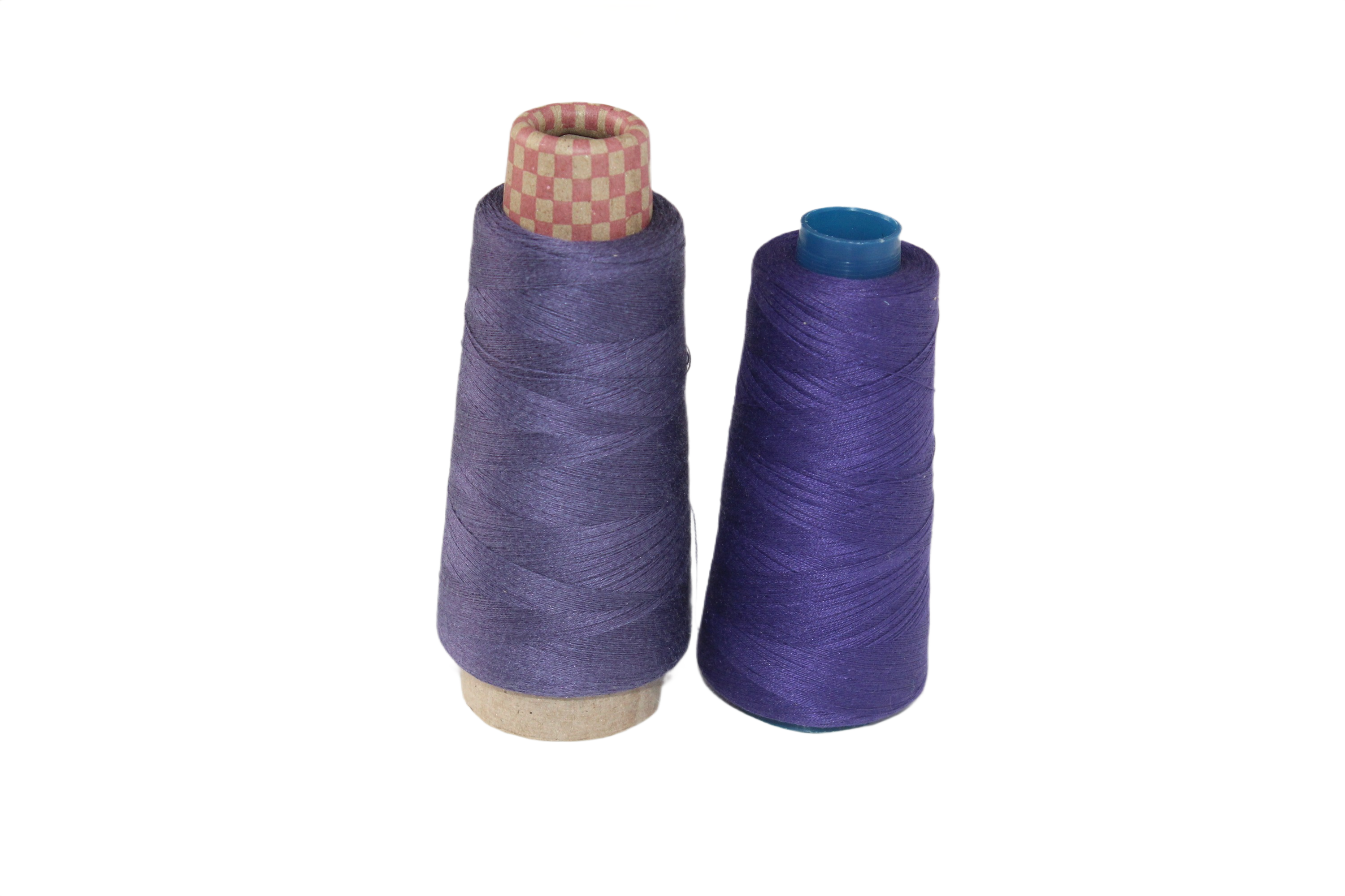 Knitsilk Silk Cotton Blend Yarn – Purple | 2/60NM Ultra-Fine Thread | 1400+ Yards | 50g