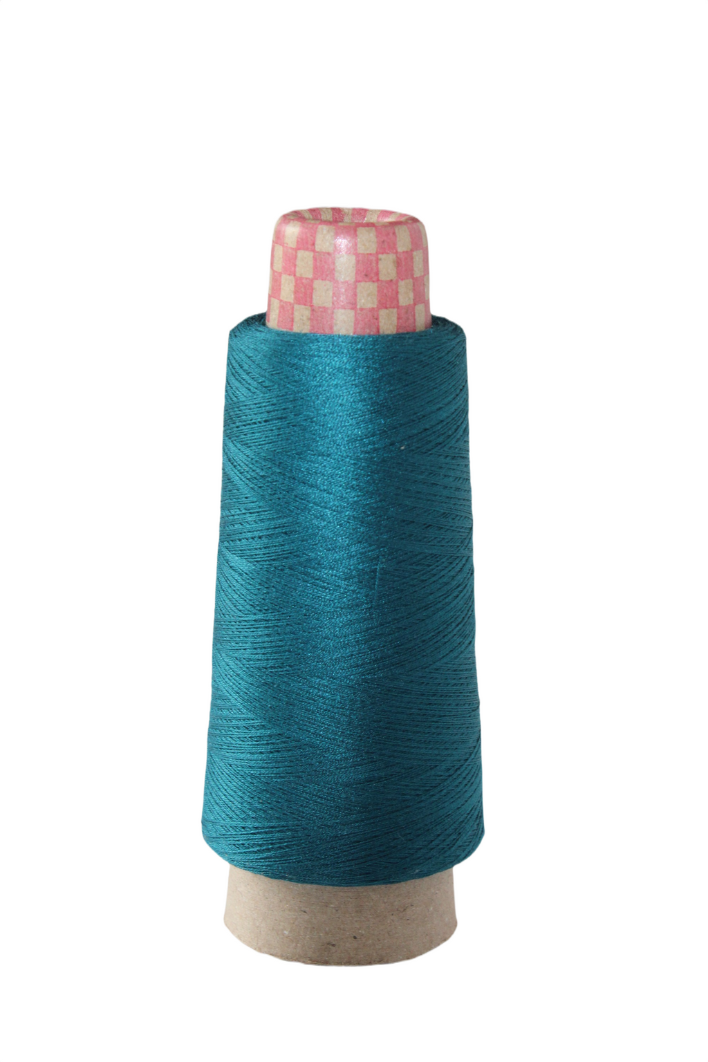 Knitsilk Silk Cotton Blend Yarn – Rama Green | 2/60NM Ultra-Fine Thread | 1400+ Yards | 50g