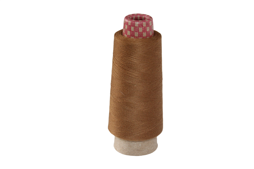 Knitsilk Silk Cotton Blend Yarn – Light Brown | 2/60NM Ultra-Fine Thread | 1400+ Yards | 50g