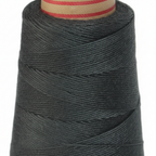 Close-up – Dark Charcoal Silk Yarn Texture