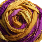 Close-up – Radiance Sari Silk Yarn