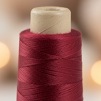 Closeup – Burgundy Silk Thread Texture