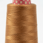 Closeup – Caramel Brown Silk Thread Texture