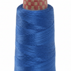 Closeup – Cobalt Blue Silk Thread Texture
