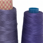 Closeup – Lavender & Violet Silk Thread Texture