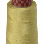 Closeup – Lemon Yellow Silk Thread Texture