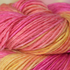 Closeup – Pink Orange Yarn