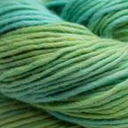 Closeup – Teal Green Yarn