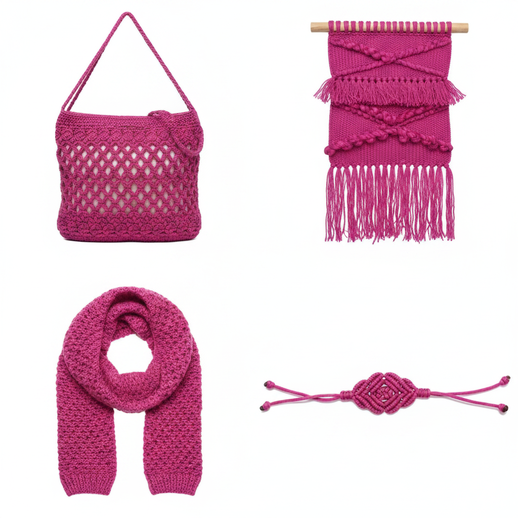 Collage – End Products Fuchsia