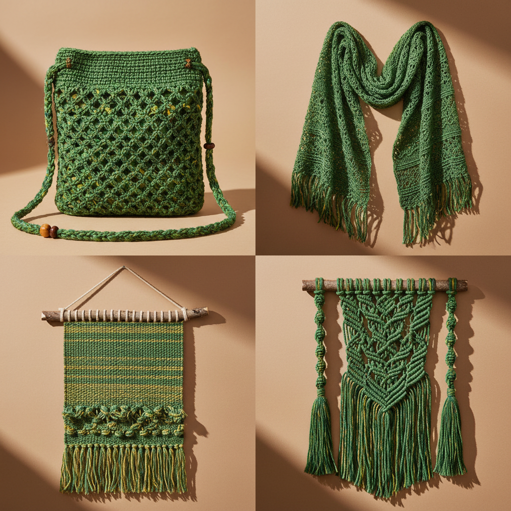 Collage - End Products Green