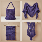 Collage - End Products Purple Blue