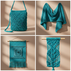 Collage - End Products Turquoise Teal