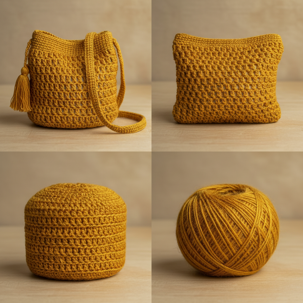 Collage - Golden Yellow End Products