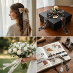 Collage – Hair Bow, Gift Wrap, Bouquet, Art Journal