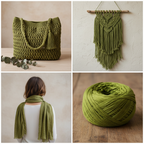 Collage – Olive Green