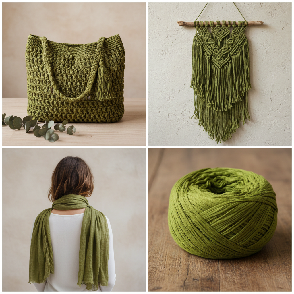 Collage – Olive Green