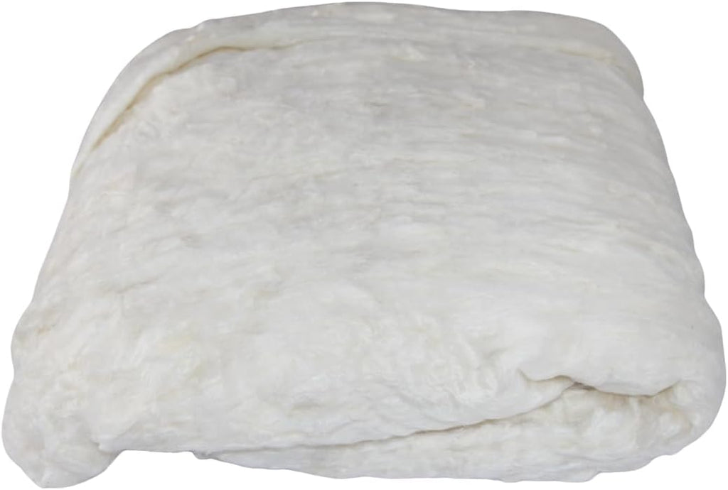 Knitsilk Mulberry Silk Fiber Yarn 200g – Natural White
