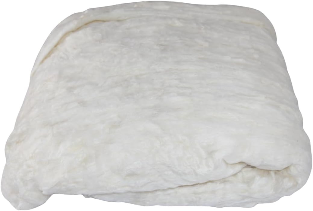 Knitsilk Mulberry Silk Fiber Yarn 200g – Natural White