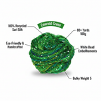 Infographic - Emerald Green Yarn