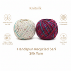 Infographic – Knitsilk Sari Silk Yarn