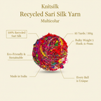 Infographic - Multicolor Sari Silk Yarn