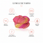 Infographic – Pink Orange Yarn