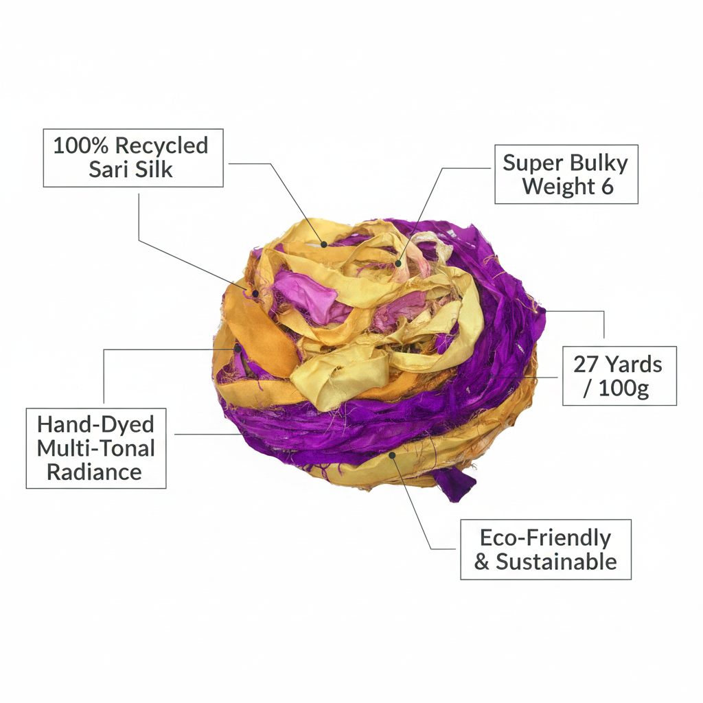 Infographic – Radiance Sari Silk Yarn