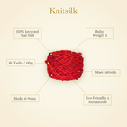 Infographic - Red Sari Silk Yarn