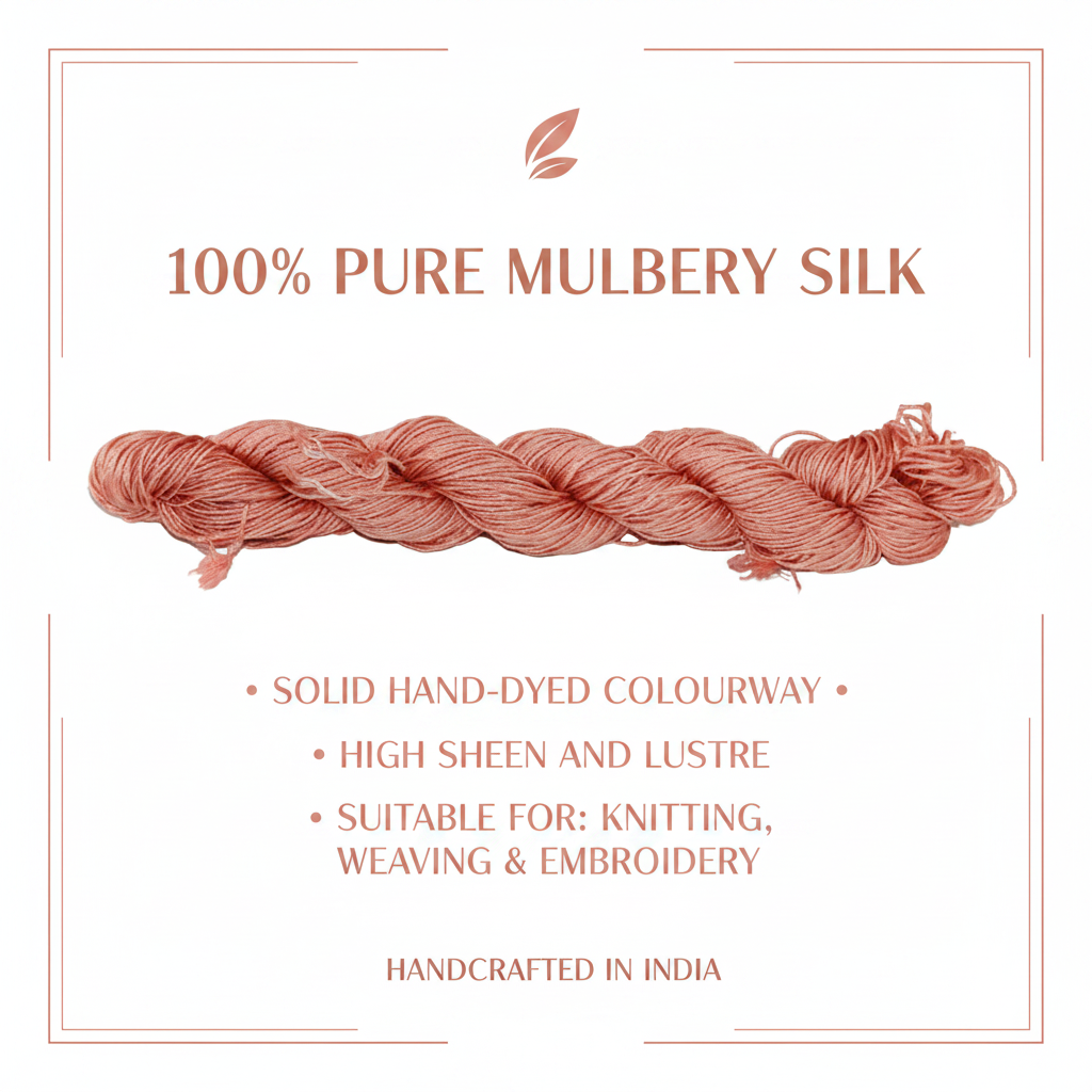 Infographic – Silk Yarn Specs & Features