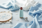 Lifestyle – Baby Blue Silk Thread Spool