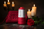 Lifestyle – Crimson Red Silk Yarn