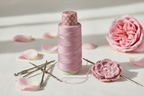 Lifestyle – Dusty Rose Pink Silk Yarn