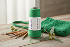 Lifestyle – Emerald Green Silk Yarn