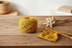 Lifestyle - Golden Yellow Sari Silk Yarn