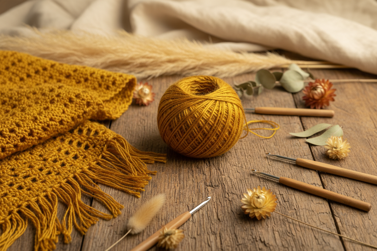 Lifestyle - Golden Yellow Yarn