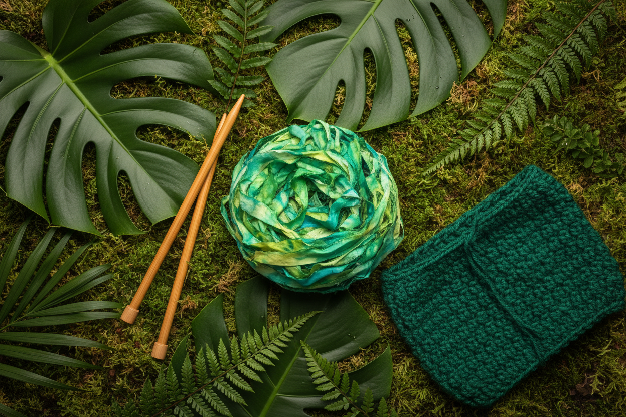 Lifestyle – Green Ninja Sari Silk Yarn
