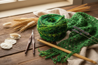 Lifestyle - Green Sari Silk Yarn