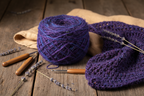 Lifestyle - Purple Blue Yarn