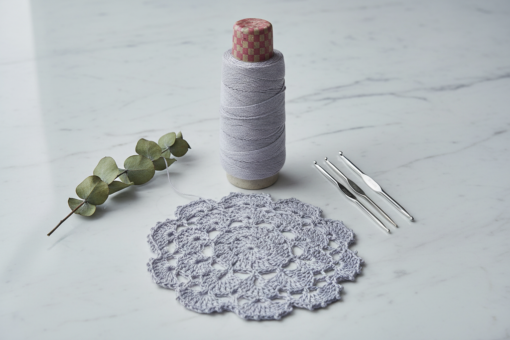 Lifestyle – Silver Grey Silk Yarn