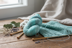 Lifestyle – Teal Grey Yarn