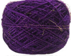 Knitsilk Regular Recycled Sari Silk Yarn - Magenta(100 Grams, 50-70 Yards) Soft Silk, Eco-Friendly, Knitting, Jewelry Making, Unique Craft Supplies