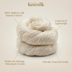 Natural Silk Yarn Infographic