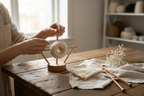 Natural Twisted Silk Yarn Lifestyle