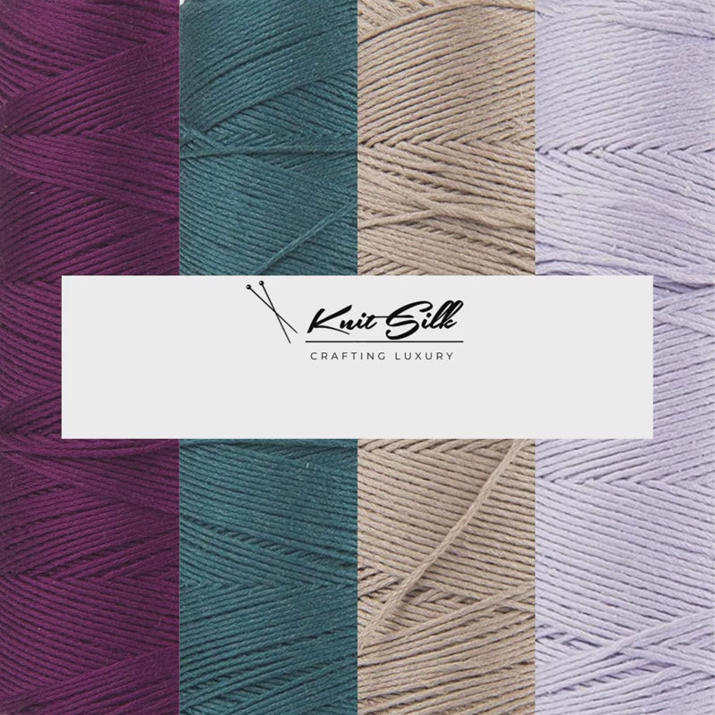 Silk Yarn 8 Ply Brown – 160 Yards