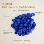 Royal Blue Silk Cocoons Infographic